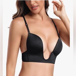 Wekofi Plunge Sexy Plunge Bra for Women
